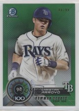 2018 Bowman Scouts' Top 100 Green Refractor 80/99 Christian Arroyo #BTP-98 6f8