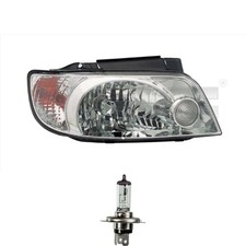 Scheinwerfer Frontscheinwerfer links H4 für Hyundai Matrix FC inkl. Osram Lampen