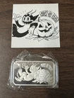 Pit Bull Bullion Holiday Series Halloween 2022 1 Oz Bar Silver 100 Mint