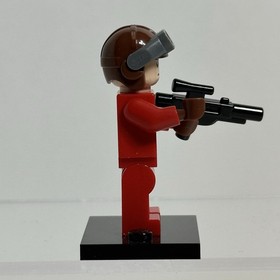 LEGO Star Wars Naboo Starfighter Pilot sw0340 Red Jumpsuit Minifigure 7877