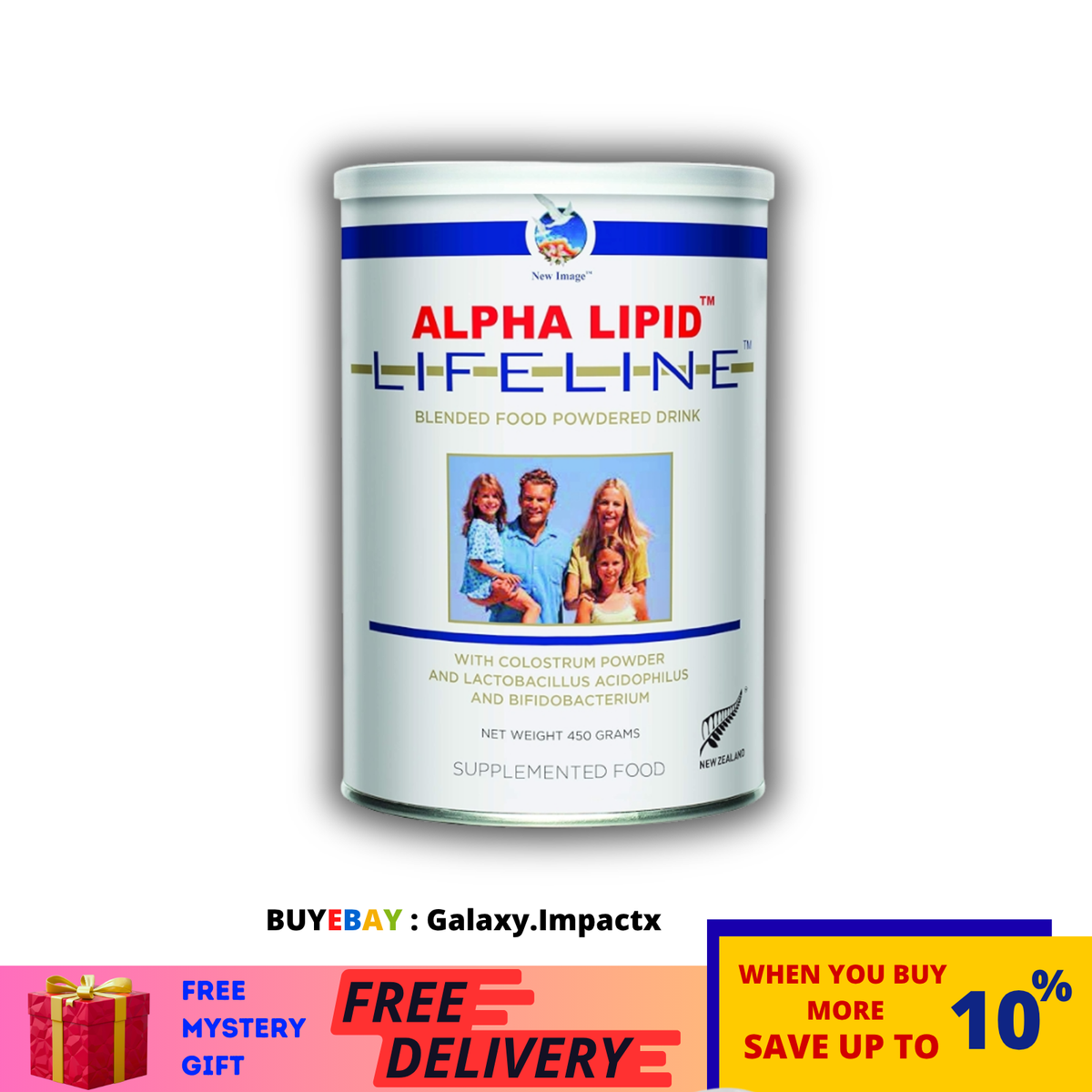 Alpha Lipid Lifeline Colostrum Powder 450g for sale online | eBay
