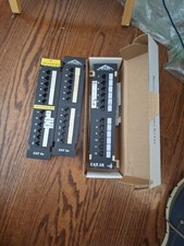 Lot 3-Allen-tel ATP CAT 5E - CAT 5E Universal 12-Port Patch Panel Ethernet