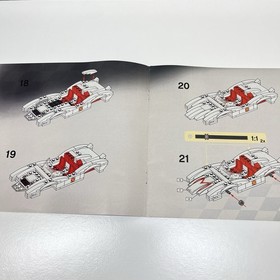 LEGO Racers: Speed Racer & Snake Oiler (8158) Instruction Booklet ONLY