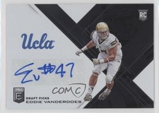 2017 Panini Elite Draft Picks Draft Picks Auto Eddie Vanderdoes #241 Auto t6r