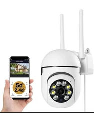 4-Pack Wireless 5G WiFi Security Camera System Smart Outdoor Night Vision 1080P