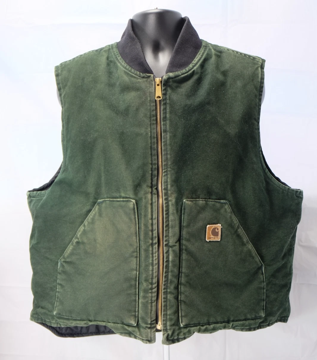 CARHARTT Moss Green insulated Vest Olive green Men’s Size XXL (2XL) 14806 USA