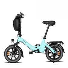 14'' Small E-Bike City Electric Bike 250W 36V 10Ah PAS Foldable Ebike Adults UK