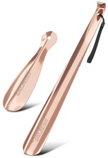 Metal Shoe Horns for Women   16.5" Long  7.5" Short Set  Durable Shoe Horn ...