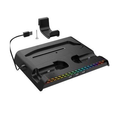 Ipega, Multifunktionale RGB-Ladestation mit Kühlung für PS5 Slim