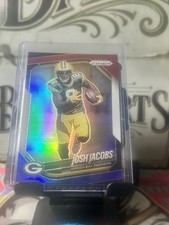 2025 Panini Prizm - Josh Jacobs #188 Red White & Blue Prizm
