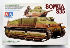 Modellino model kit montaggio carri armati tank SOMUA S35 tamiya 1:35 modellismo