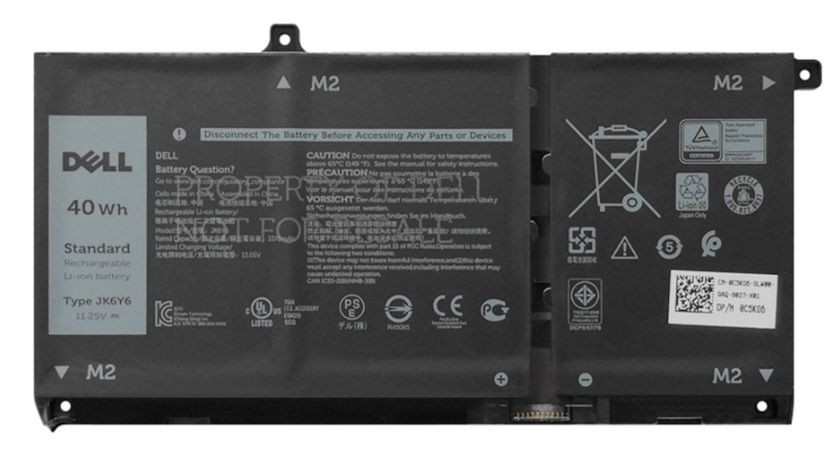 Dell 451-BCPU 40Wh Lithium Ion battery for