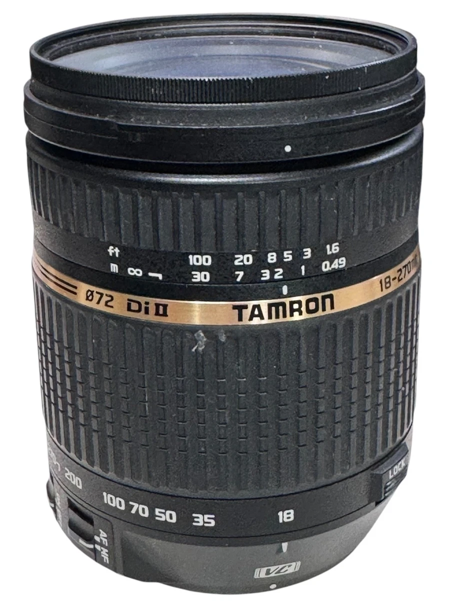 Tamron 18-270mm f/3.5-6.3 Camera Lenses for sale - eBay