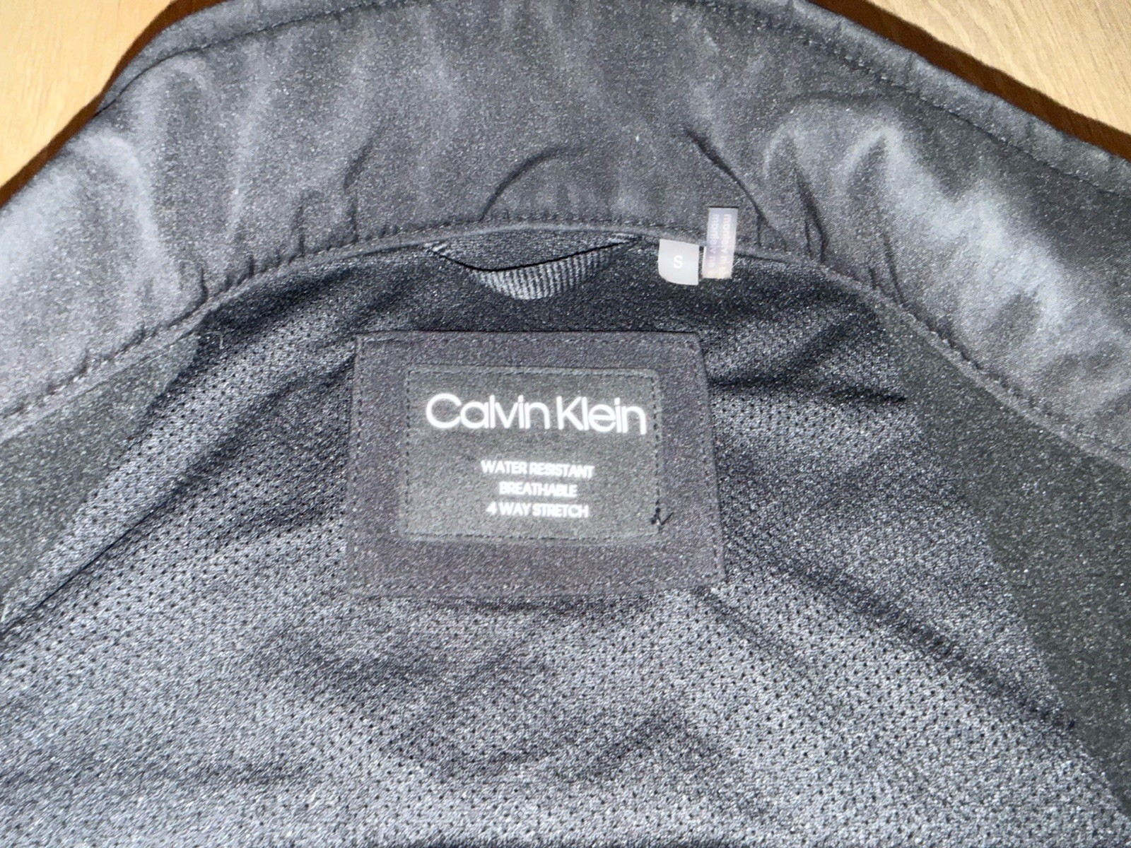 Calvin Klein Softshell Jacket Small Black Full Zi… - image 5