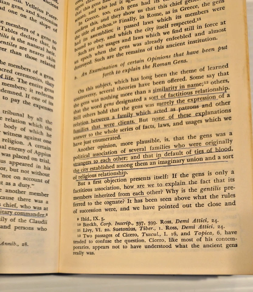 The Ancient City vintage Anchor Doubleday collectible paperback book 1956 Fustel Foto 4 de 4