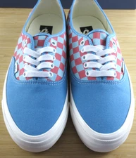 Vans Men's Lx Authentic 44 Checkerboard Heritage Blue Skate shoes Size 11 NIB