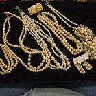 VINTAGE TO NOW FAUX PEARL BEAD FASHION/COSTUME JEWELRY NECKLACE LOT