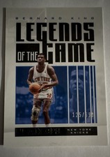 2020-21 Panini NBA Hoops - Legends of the Game Bernard King #58 /699
