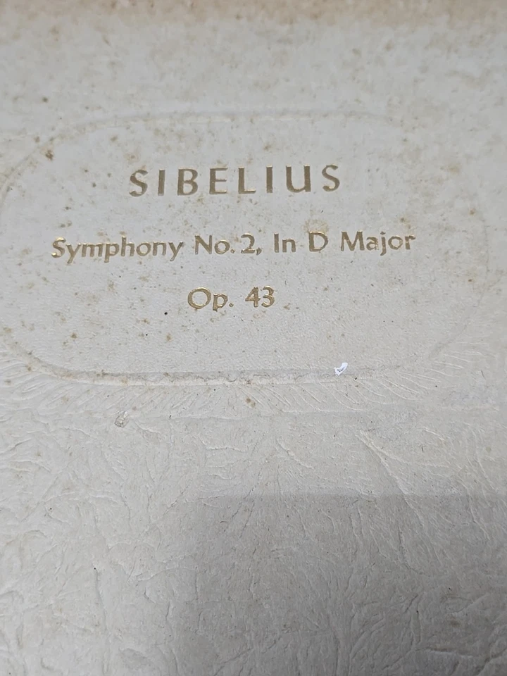 Sibelius Symphony No. 2 in D Major Op 43 Boston Symphony Orchestra RCA VTG READ - Image 2 of 4