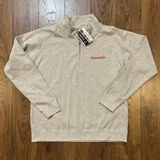 NWT Mid America Motorworks Quarter Zip Corvette Sweatshirt 2XL Gray