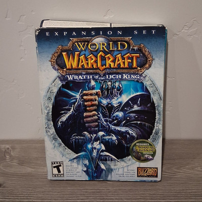 Blizzard WoW Wrath of the Lich King Expansion Pack PC Boxed Disc