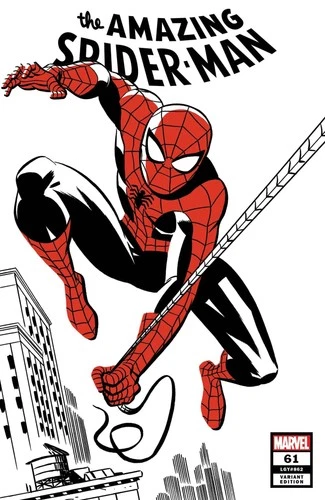 AMAZING SPIDER-MAN #61 MICHAEL CHO SPIDERMAN TWO-TONE 1
