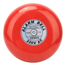 New High-Quality Fire Alarm Bell For Industrial Buildings AC220V 95dB Red