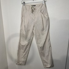 Marc By Marc Jacobs  Beige High-Waisted Trousers – Women’s Sz 0 Side Pockets