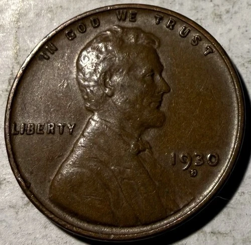1930-D BN Lincoln Wheat Cent - VF #BD2026