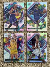 2023-24 Topps Cosmic Chrome Warriors Parallels (4) Paul/Barry/Wiggins/Trayce RC