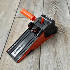 Hot Wheels Motorcycle Drag Race Launcher Crank Em Black Orange