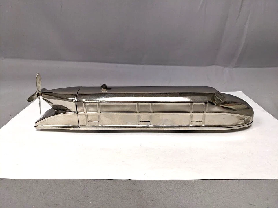 Tren Zeppelin Schylling Estaño Cuerda Caja Original C-10 Foto 2 de 4