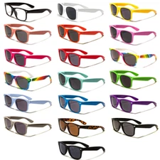 Retro Optix Adult Unisex Classic Retro Vintage 80's Non-Polarized Sunglasses