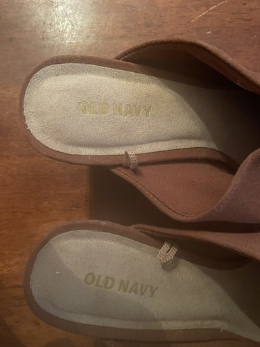 Old Navy Heeled Slide On Clogs. (mule Booties) Chocolate Women’s Size 8 - Picture 5 of 5