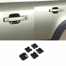 For Defender 4DR 2020-2022 Carbon Fiber Exterior Outside Door Bowl Frame Cover