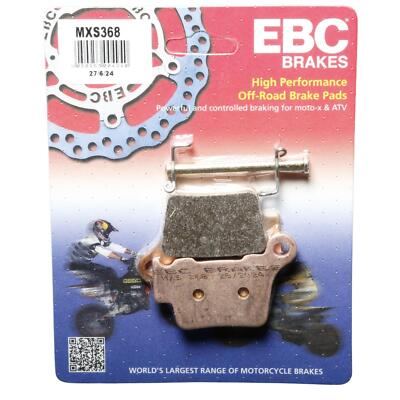 EBC MXS368 gesinterte Bremsbeläge hinten für Sherco 450 SEF - Factory 2019-2024