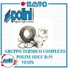GRUPPO TERMICO CILINDRO 55 102cc POLINI PER PIAGGIO VESPA PK XL 50 2T 1985 -1988