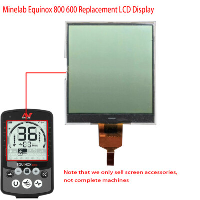 Replacement LCD Display For Minelab Equinox 800 600 Matrix Screen Repair