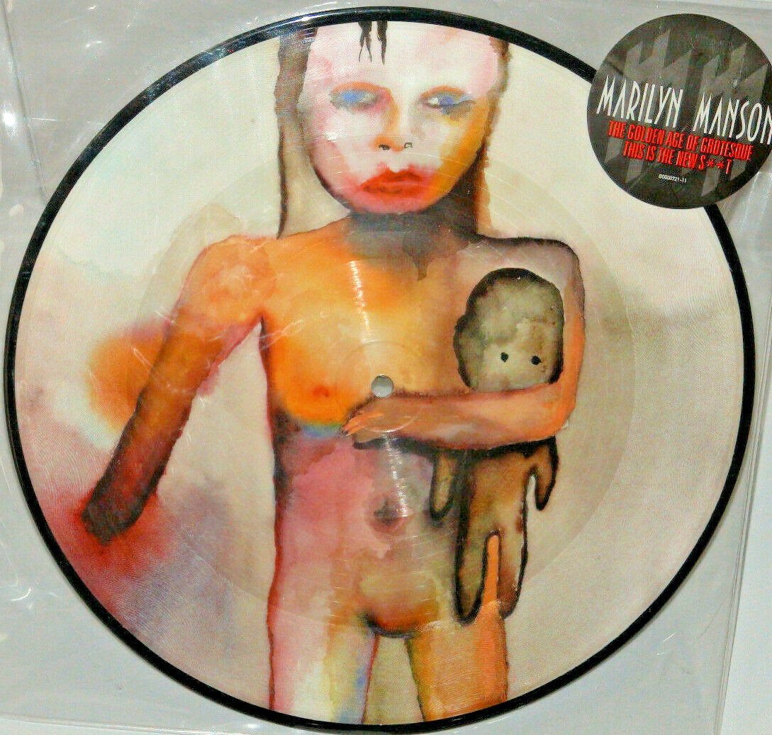 激レア‼︎ Marilyn Manson アナログ4枚セット MARILYN MANSON ~The Golden Age Of Grotesque ~This is the New S**T