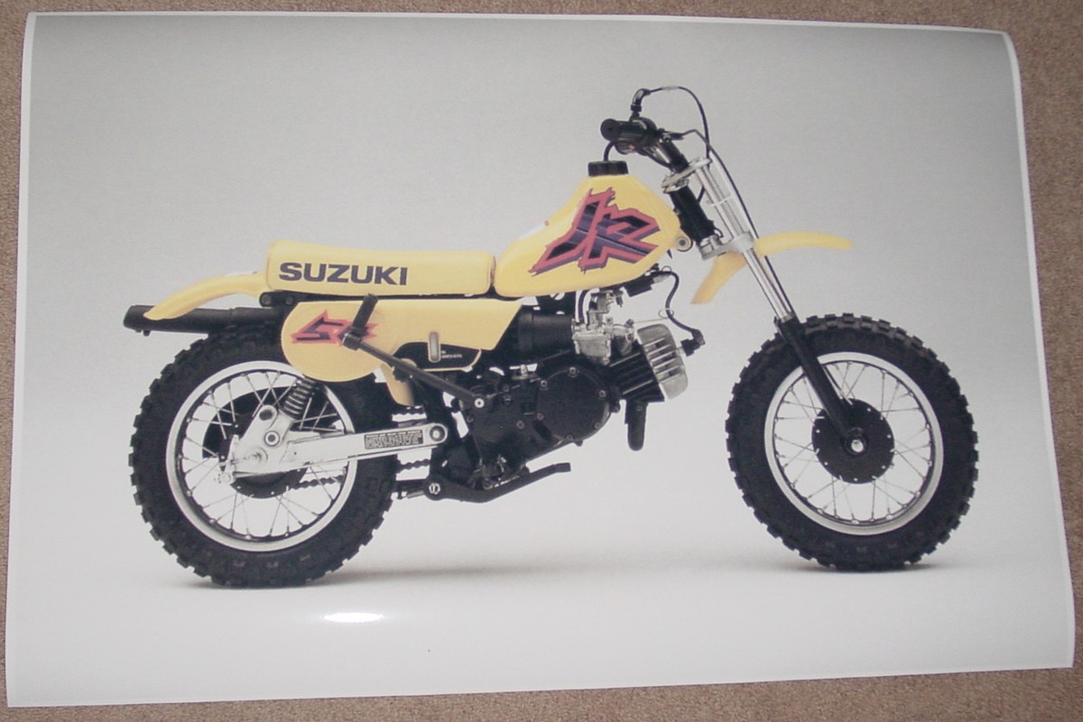 [希少] SUZUKI ビオラ 特No.1 朱印付き 1956年 1996 SUZUKI JR50 MOTORCYCLE POSTER PRINT 24x36 9 MIL PAPER | eBay