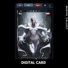 Topps Marvel Collect Emma Frost Motion Epic W...