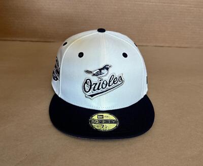 Rare MLB New Era 59Fifty Baltimore Orioles Cooperstown Cap 7-1/4
