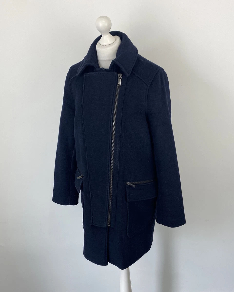 Mint velvet cheap navy coat