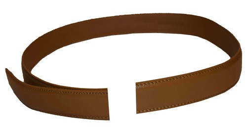 Correa cinturón hombre piel camel talla xl. 43" correa cuero genuino correa nueva solamente - Imagen 14 de 15