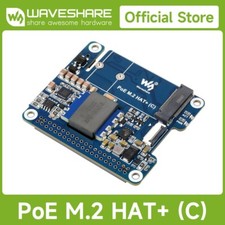 PCIe To M.2 Adapter With PoE Function C For Raspberry Pi 5 Supports NVMe
