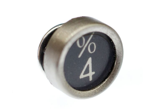 Número Deseado Pin Número Escribir Taste Dígitos Número Broche Miniblings Negro