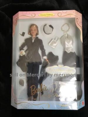 Doll Figure Mattel Barbie Millicent Roberts Collection Pinstripe