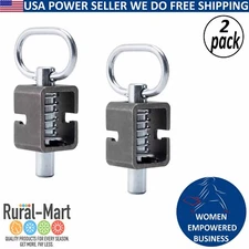 2PK Utility Steel Spring Trailer Gate 5/8" Weld-On Spring Latch Lock Assembly