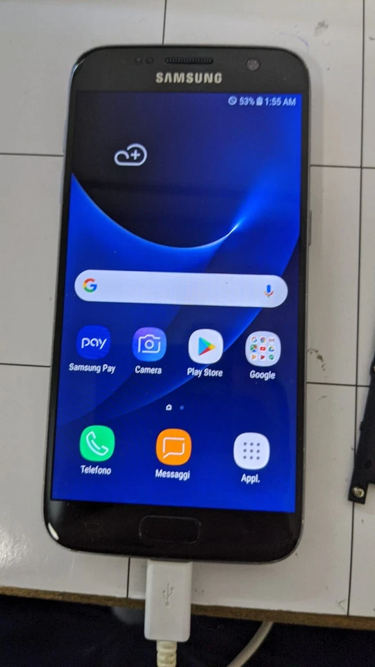 Samsung S7 SM-G930U 32GB Black Onyx Nero *LEGGI BENE* - Immagine 3 di 4