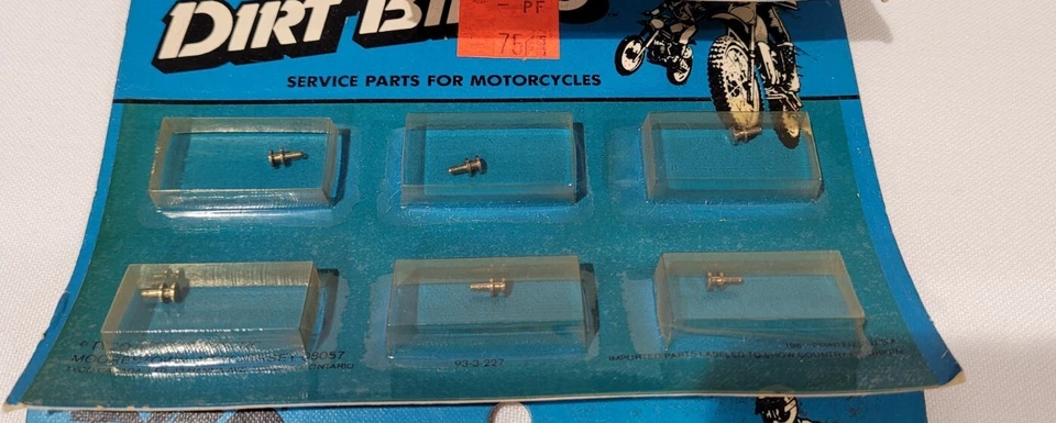 PIN GUÍA TYCO SLOT CAR HO MOTO DIRT BIKES #7094 NUEVO STOCK ANTIGUO 23 piezas (AUC9) Foto 3 de 4